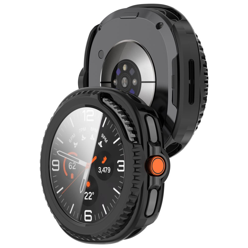 Custodia Techsuit Defense360 Pro per Samsung Galaxy Watch8 Classic, Nera