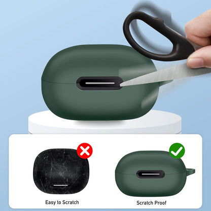 Custodia Techsuit Silicone per Anker SoundCore P40i, Nera