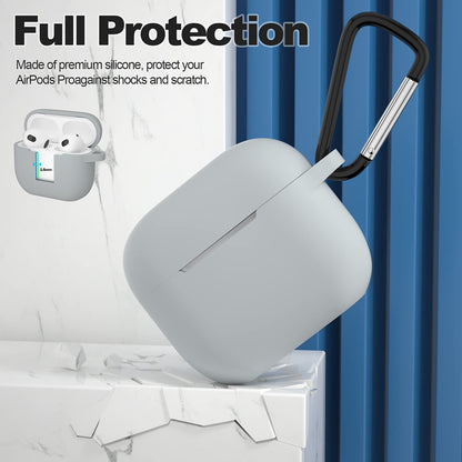 Custodia Techsuit Silicone per Apple AirPods 3, Viola
