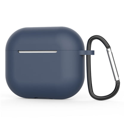 Custodia Techsuit Silicone per Apple AirPods 4, Blu Navy