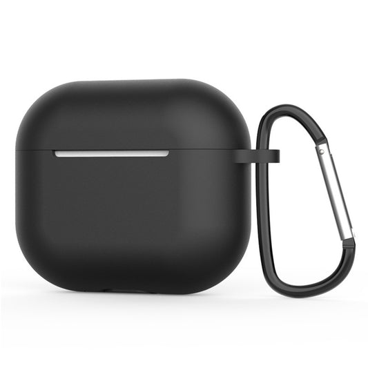 Custodia Techsuit Silicone per Apple AirPods 4, Nera