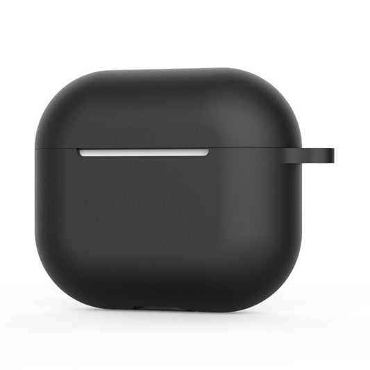 Custodia Techsuit Silicone per Apple AirPods 4, Nera