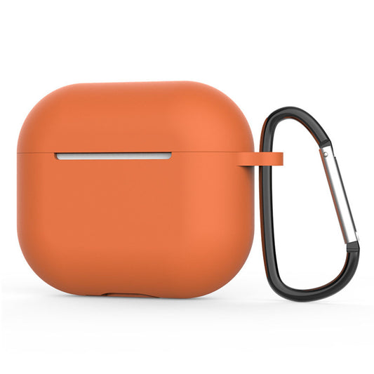 Custodia Techsuit Silicone per Apple AirPods 4, Arancione