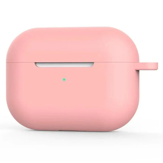 Custodia Techsuit Silicone per Apple AirPods 4, Rosa Scuro