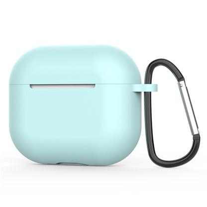 Custodia Techsuit Silicone per Apple AirPods 4, Turchese Chiaro