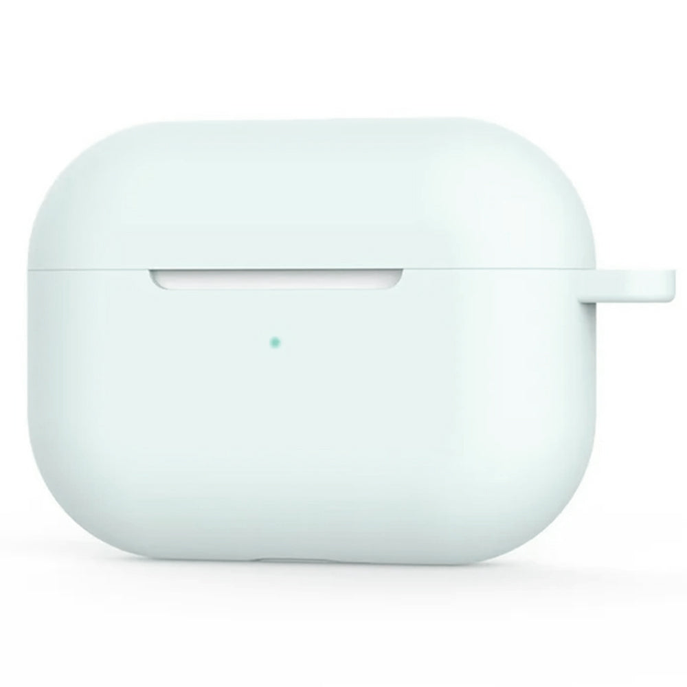Custodia Techsuit Silicone per Apple AirPods 4, Turchese Chiaro
