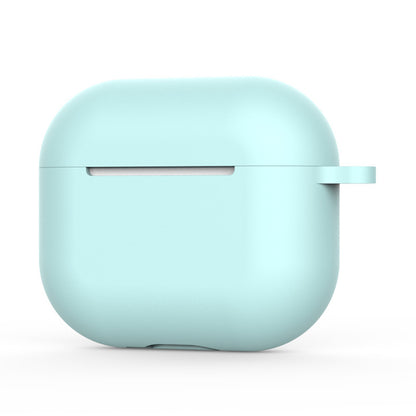 Custodia Techsuit Silicone per Apple AirPods 4, Turchese Chiaro
