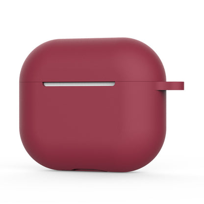 Custodia Techsuit Silicone per Apple AirPods 4, Vinaccia