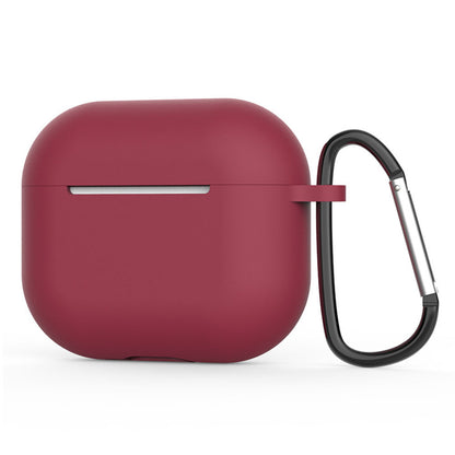 Custodia Techsuit Silicone per Apple AirPods 4, Vinaccia