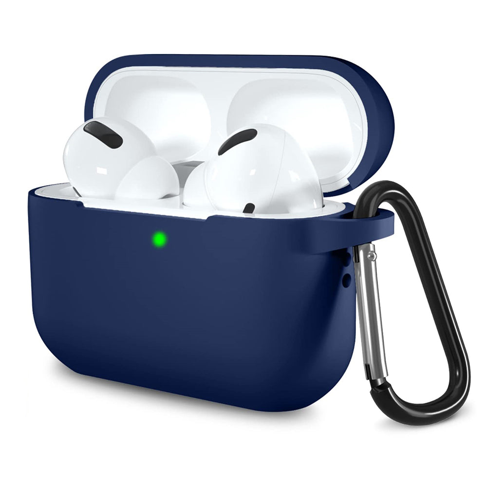 Custodia Techsuit Silicone per Apple AirPods Pro Series, Blu Navy