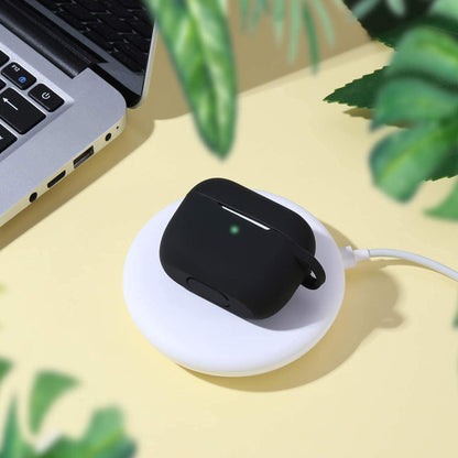 Custodia Techsuit Silicone per Apple AirPods Pro Series, Nera
