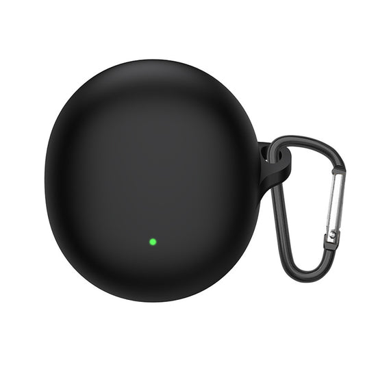 Custodia Techsuit Silicone per Oppo Enco Air3, Nera