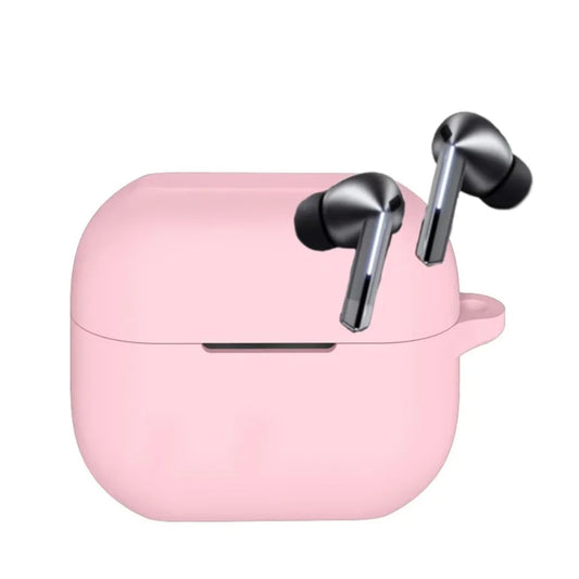 Custodia Techsuit Silicone per Samsung Galaxy Buds3 FE / Buds3 Pro / Buds3, Rosa