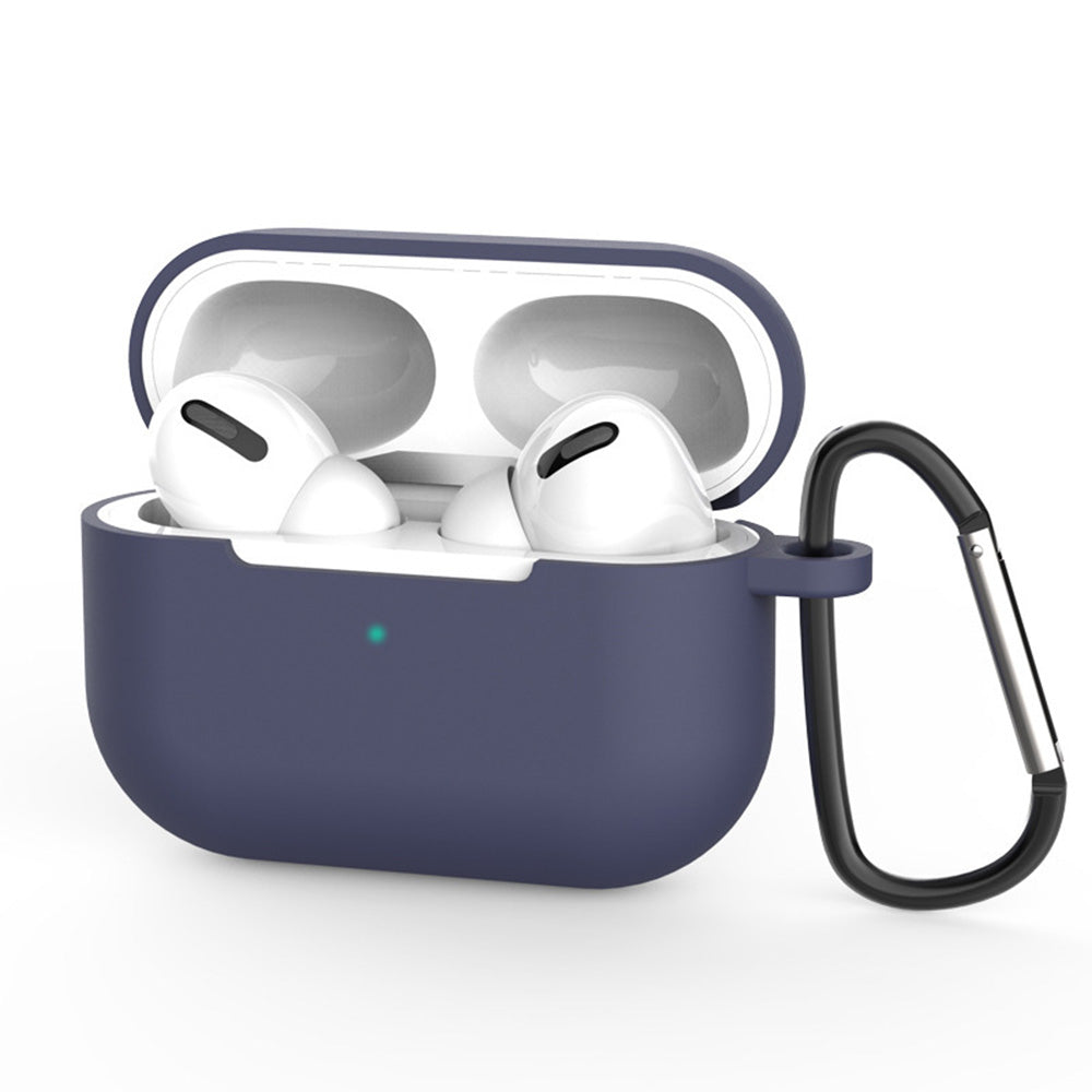 Custodia Techsuit Silicone per Apple AirPods Pro 3, Blu Navy