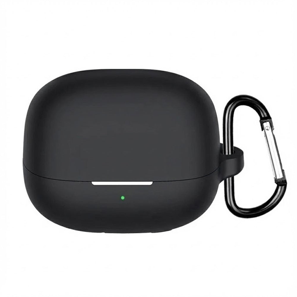 Custodia Techsuit Silicone per Xiaomi Buds 5 Pro, Nera