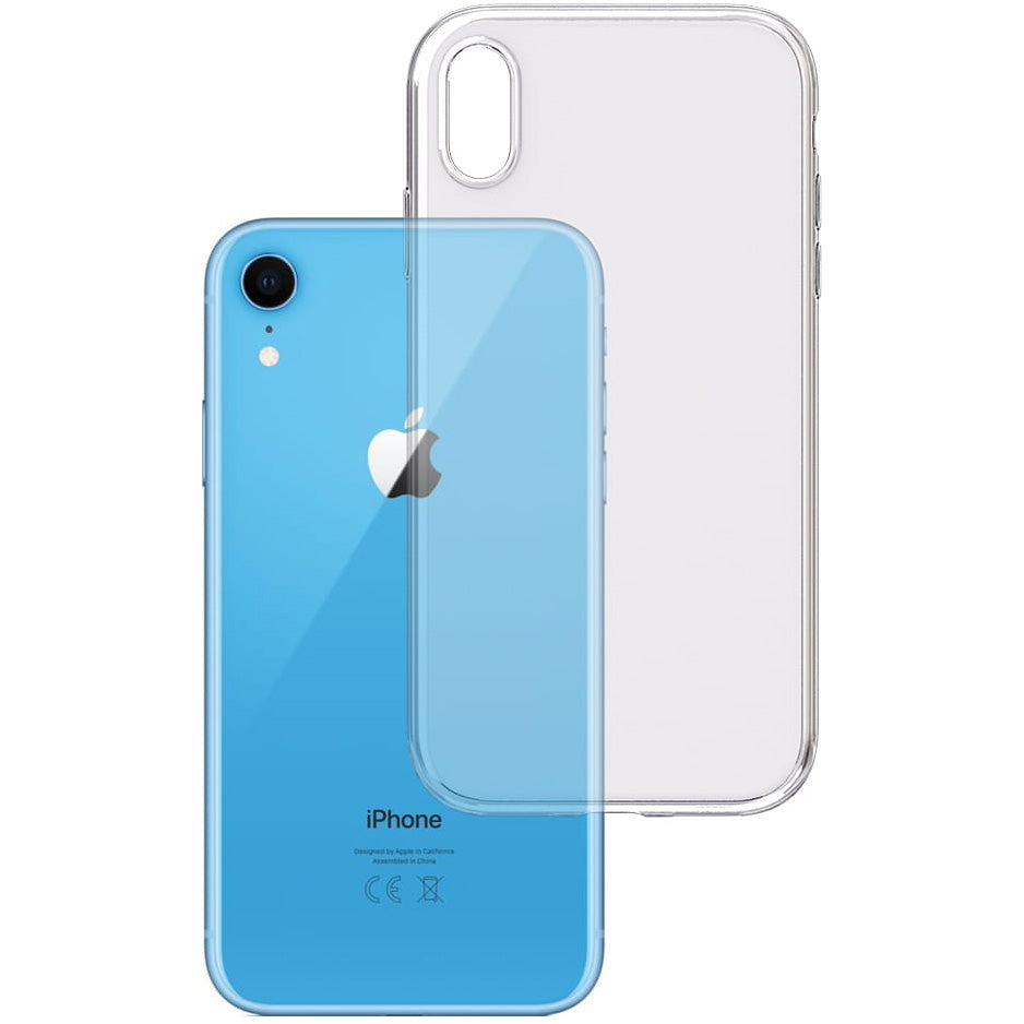 Custodia per Apple iPhone XR, 3MK, chiara, trasparente