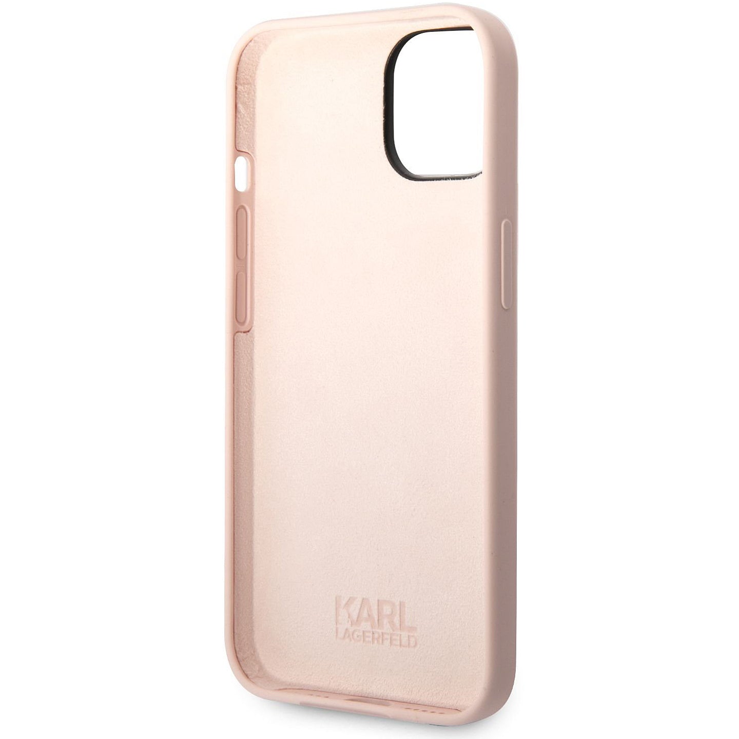Custodia per Apple iPhone 14 Plus, Karl Lagerfeld, Silicone Body Choupette, Rosa