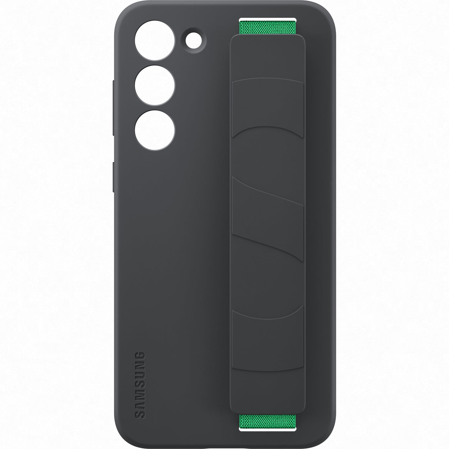 Custodia per Samsung Galaxy S23+ S916, impugnatura in silicone, nero EF-GS916TBEGWWW