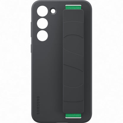 Custodia per Samsung Galaxy S23+ S916, impugnatura in silicone, nero EF-GS916TBEGWWW