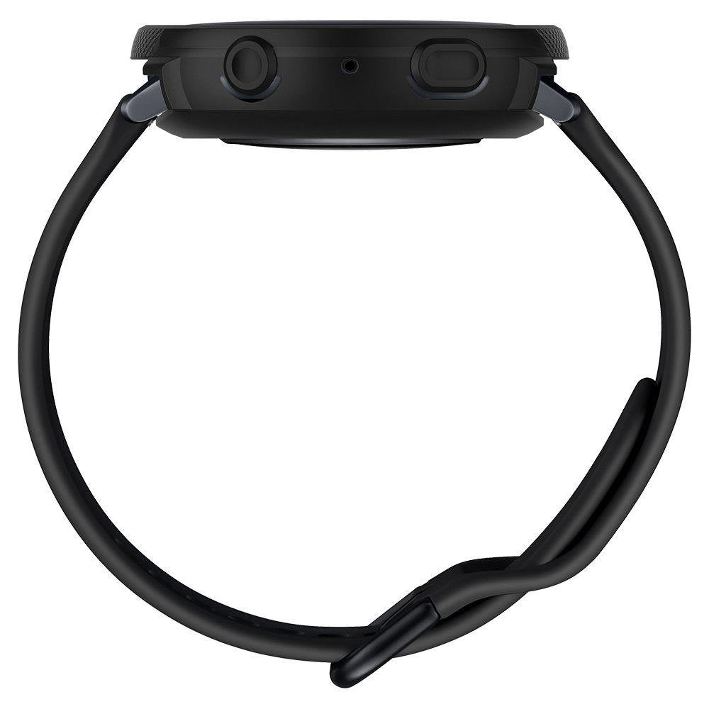 Husa Spigen Liquid Air Matt pentru Samsung Galaxy Watch Active2 40mm, Neagra ACS00218