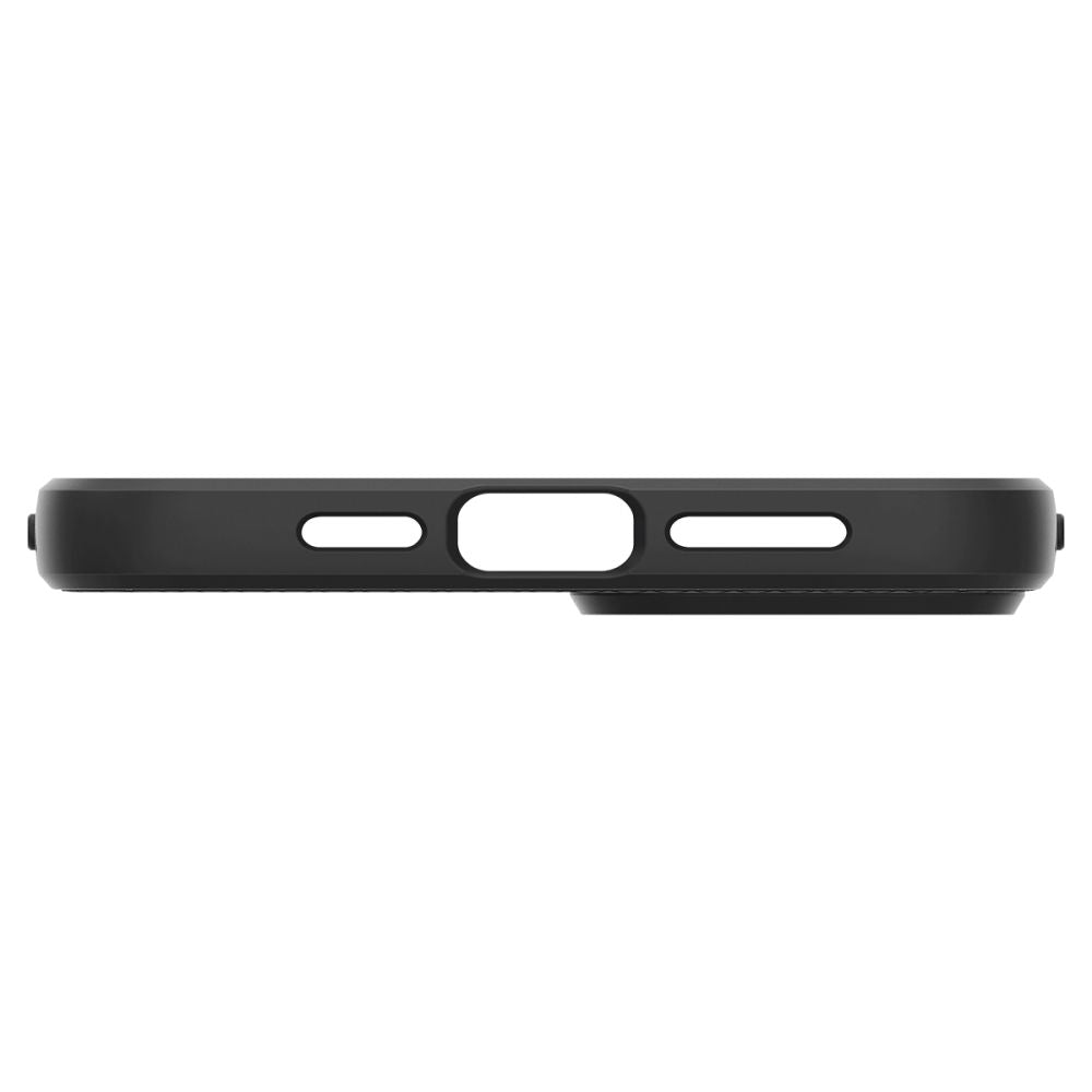 Custodia per Apple iPhone 14, Spigen, Liquid Air Matte, nero