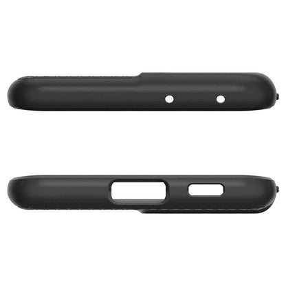 Custodia per Samsung Galaxy S21 Ultra 5G G998, Spigen, Liquid Air, Nero SPN1456BLK SPN1456BLK