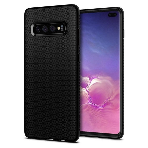 Custodia per Samsung Galaxy S10+ G975, Spigen, Liquid Air, Nero 606CS25764