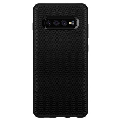 Custodia per Samsung Galaxy S10+ G975, Spigen, Liquid Air, Nero 606CS25764