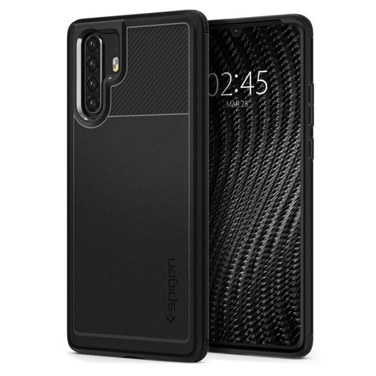 Custodia per Huawei P30 Pro, Spigen, Rugged Armour, nero L37CS25725