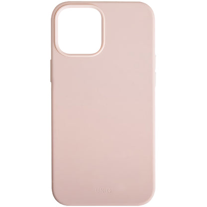 Custodia per Apple iPhone 12 Pro Max, UNIQ, Lino, Rosa