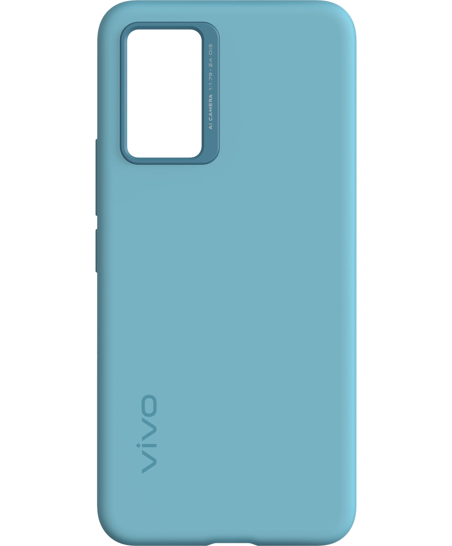 Custodia per vivo V21 5G, cover in silicone, blu 6000173