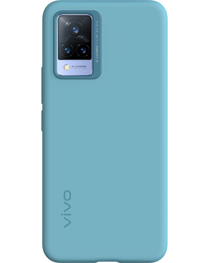 Custodia per vivo V21 5G, cover in silicone, blu 6000173