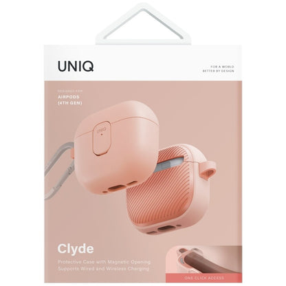 Custodia UNIQ Clyde per Apple AirPods 4, Corallo