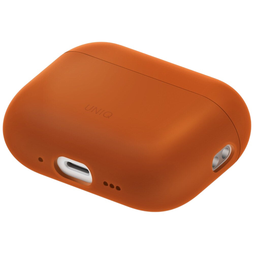 Custodia UNIQ Lino per Apple AirPods Pro 3, Arancione