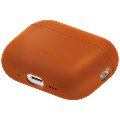 Custodia UNIQ Lino per Apple AirPods Pro 3, Arancione
