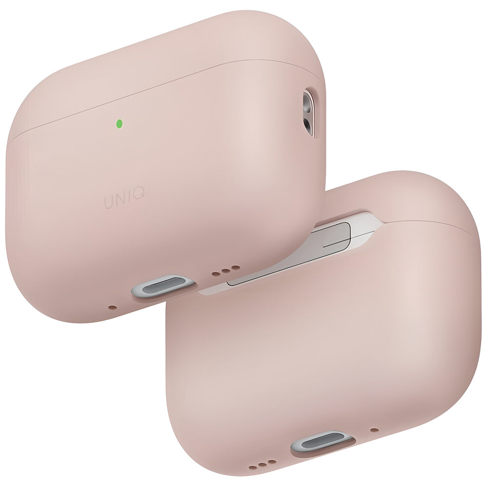 Custodia UNIQ Lino per Apple AirPods Pro 3, Rosa