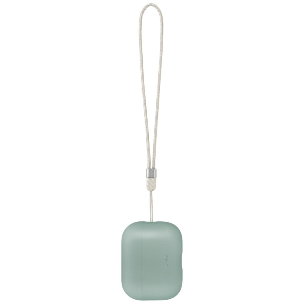Custodia UNIQ Lino per Apple AirPods Pro 3, Verde Menta