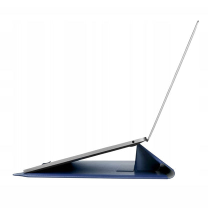 Custodia UNIQ Oslo per Laptop max. 14 pollici, Blu Navy