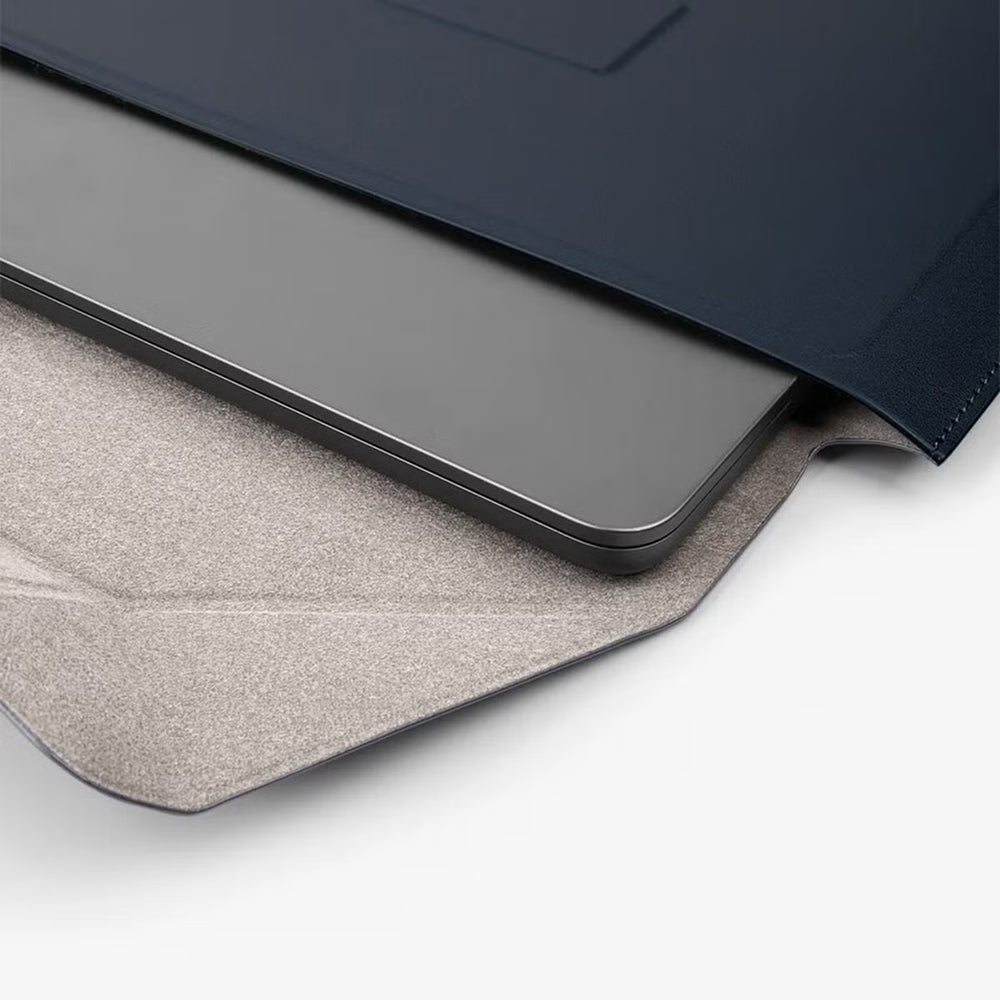 Custodia UNIQ Oslo per Laptop max. 14 pollici, Blu Navy