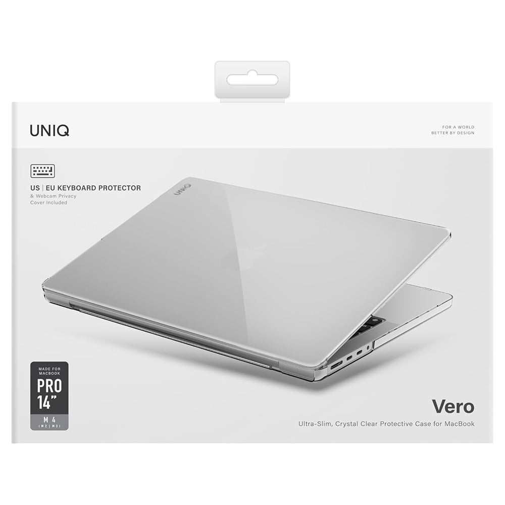 Custodia UNIQ Vero per Apple MacBook Air 15 pollici (2026) / (2025) / (2024) / (2023), Trasparente