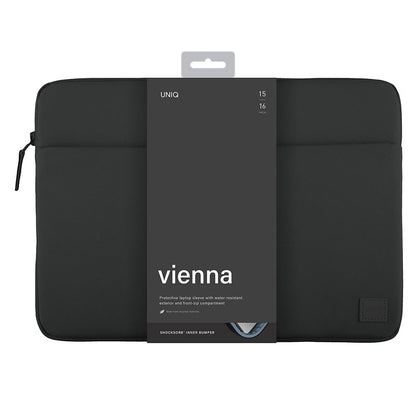 Custodia UNIQ Vienna per Laptop max. 16 pollici, Nera