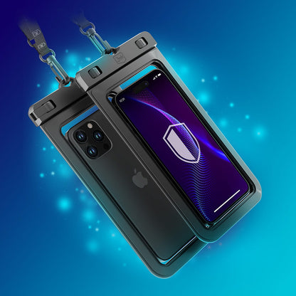 Custodia Universale Waterproof per Telefono max. 7 pollici, 3MK, Hydro, Nera
