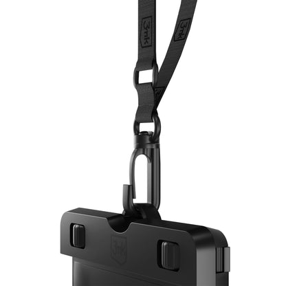 Custodia Universale Waterproof per Telefono max. 7 pollici, 3MK, Hydro, Nera