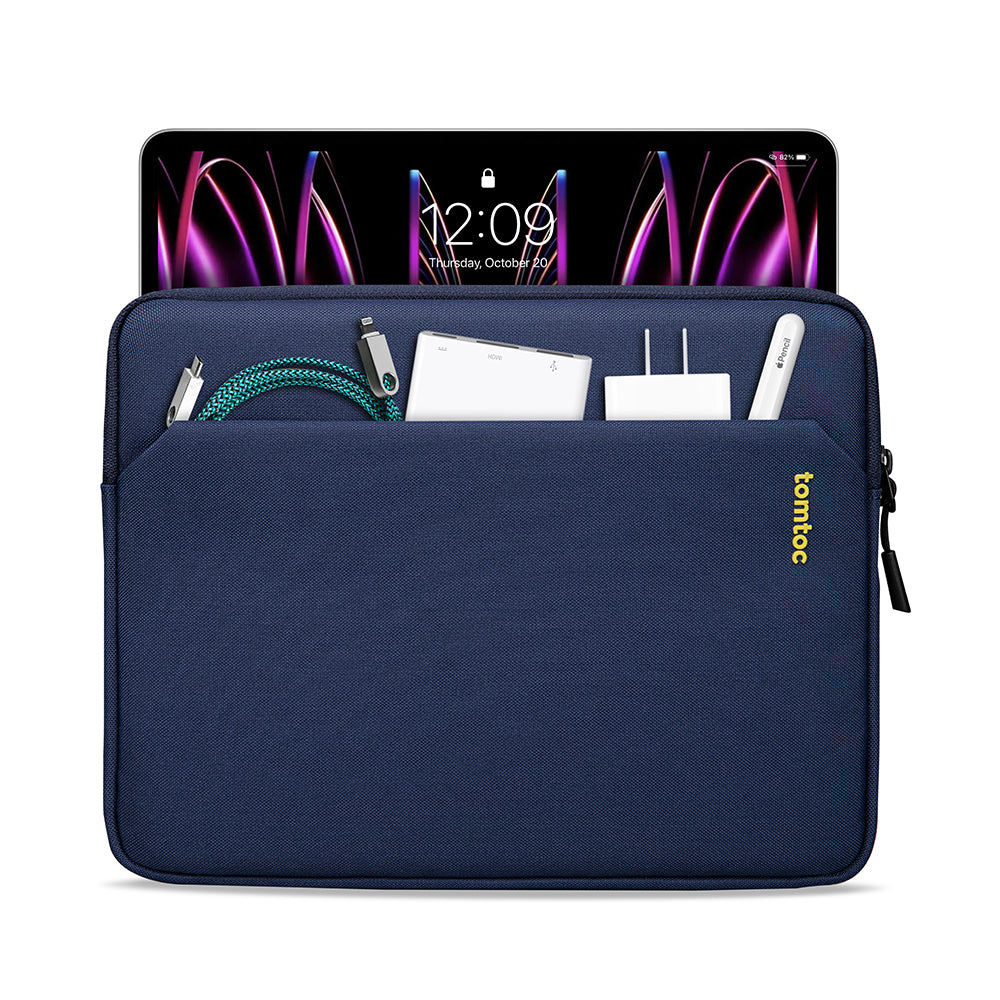 Custodia Universale per Tablet max 11inch, Tomtoc, Blu Navy