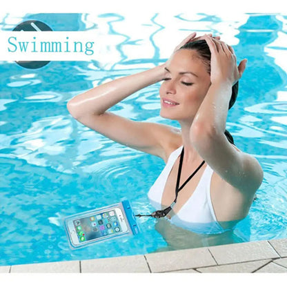 Custodia Universale Waterproof per Telefono max. 6,5 pollici, Techsuit, Nera