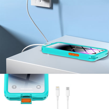Custodia Universale Waterproof per Telefono max. 6.7 pollici, ShellBox, AirBox, Blu