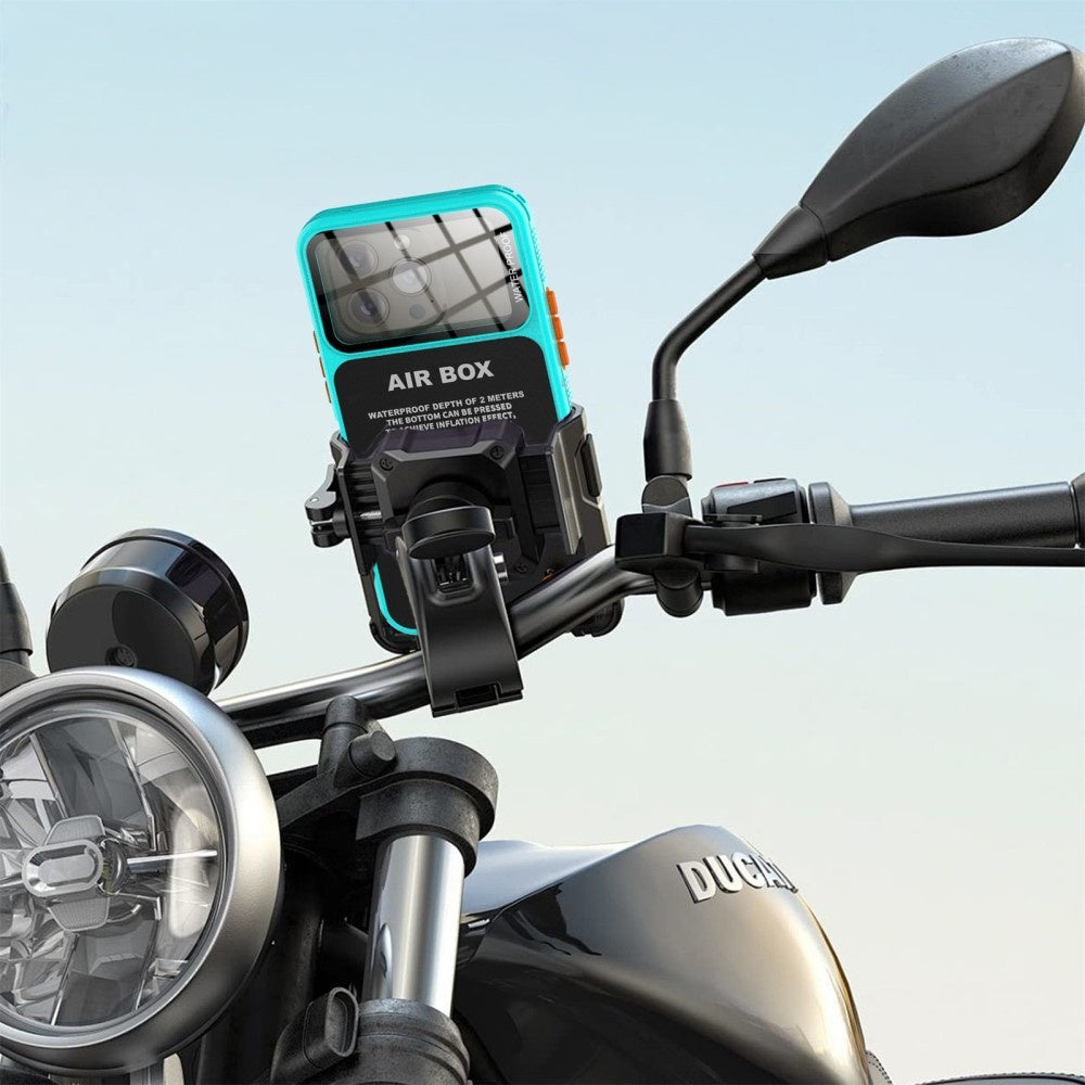 Custodia Universale Waterproof per Telefono max. 6.7 pollici, ShellBox, AirBox, Blu