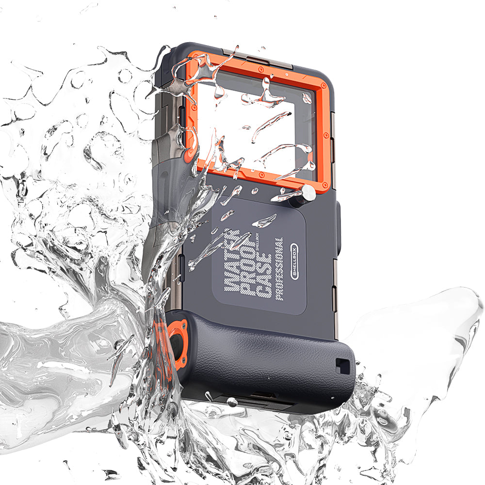 Custodia Universale Waterproof per Telefono max. 6.8inch, ShellBox, Nera