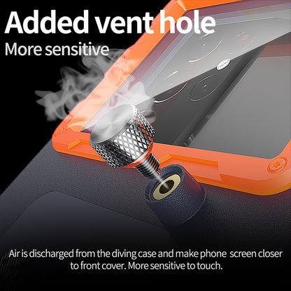 Custodia Universale Waterproof per Telefono max. 6.8inch, ShellBox, Nera