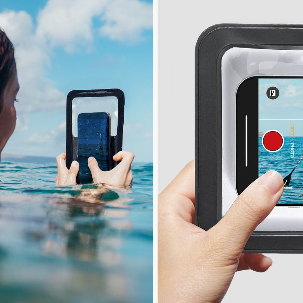 Universal Waterproof Case for Phone max. 6.9inch, Spigen, A603, Black ACS09745